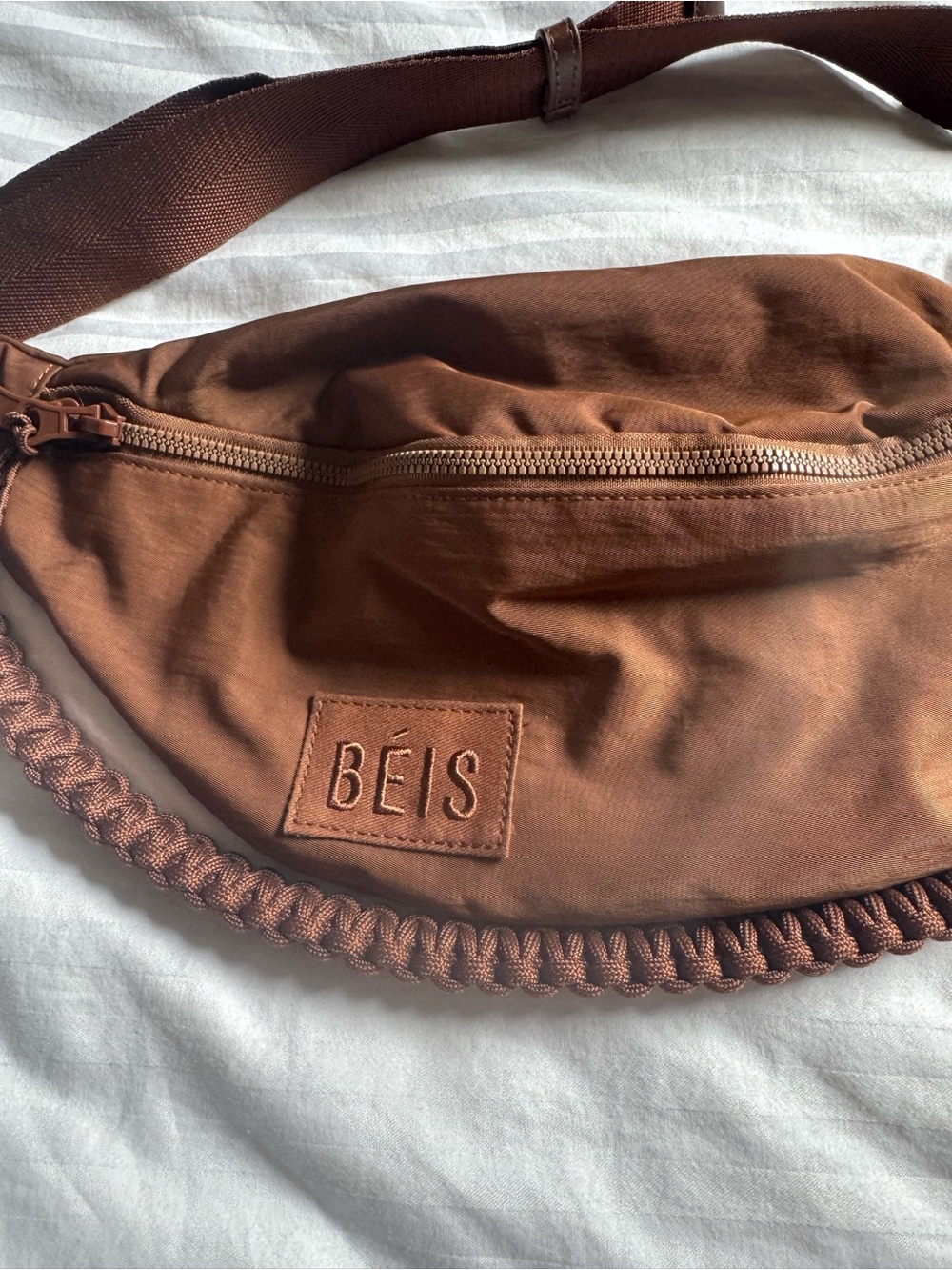 BÉIS Sport Pack Fanny Pack Belt Bag Maple Brown